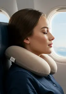 Almohada de viaje ergonómica